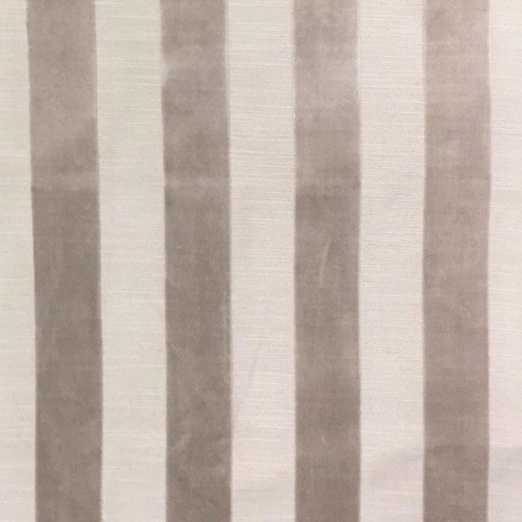 Haute House Fabric - Bande Flax - Stripe Velvet #3899