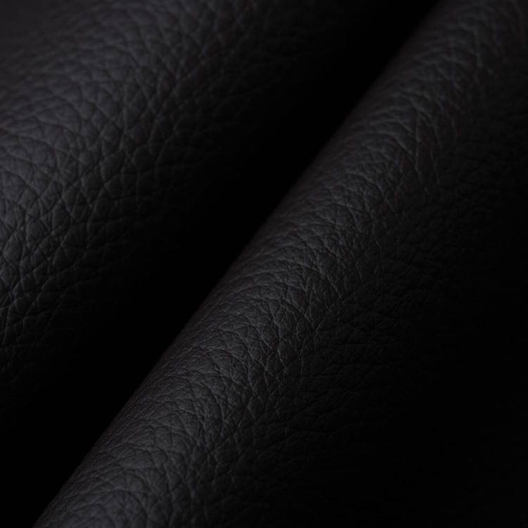 Haute House Fabric - Waverly Ebony - Leather Upholstery Fabric #5006