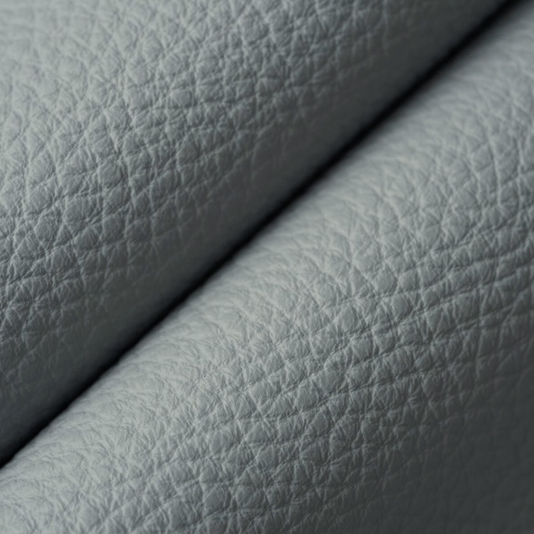 Haute House Fabric - Waverly Fog - Leather Upholstery Fabric #5010