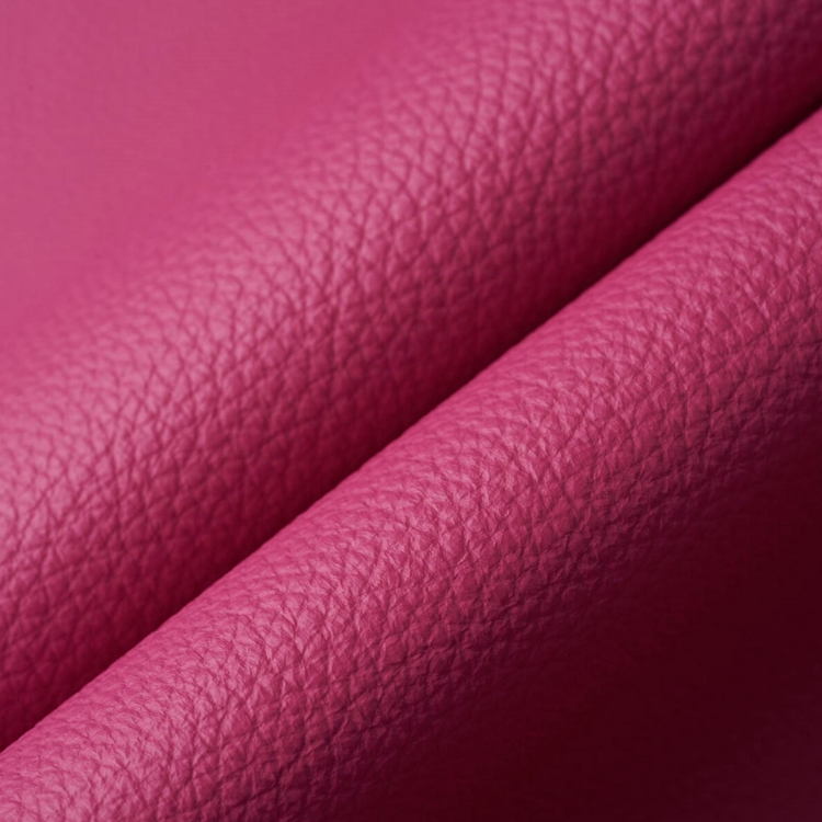 Haute House Fabric - Waverly Fuchsia - Leather Upholstery Fabric #5012