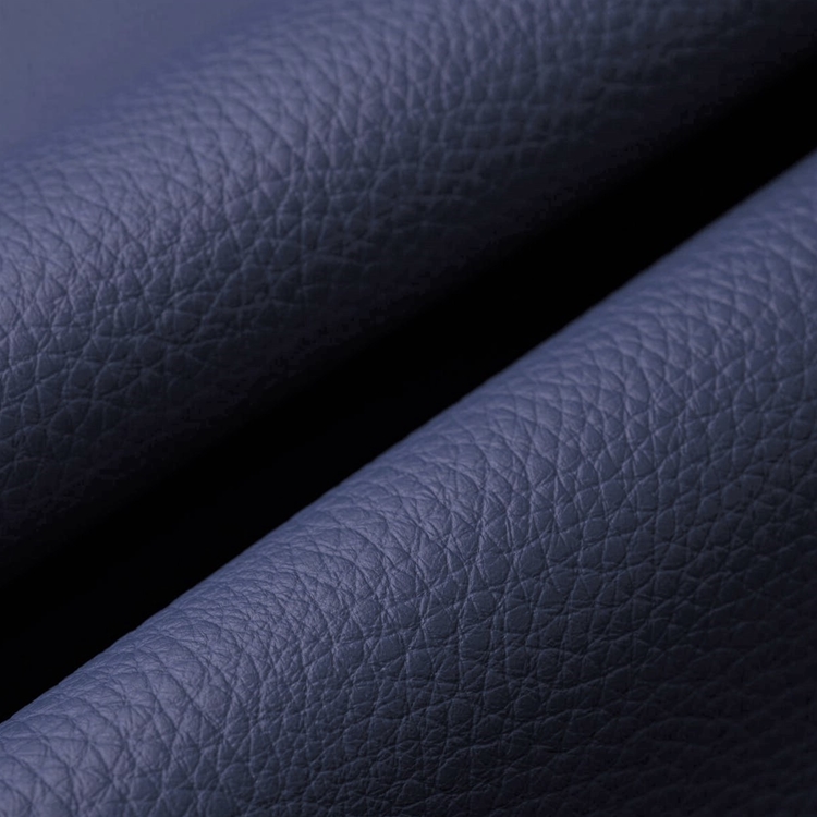 Haute House Fabric - Waverly Royal - Leather Upholstery Fabric #5055