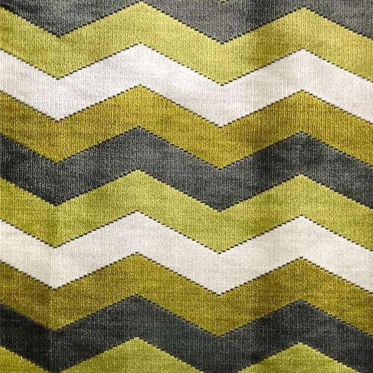 Haute House Fabric -Martina Gold - Chevron Fabric #5125