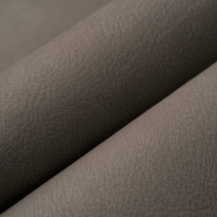Haute House Fabric - Novoli Driftwood - Leather Upholstery Fabric #5211