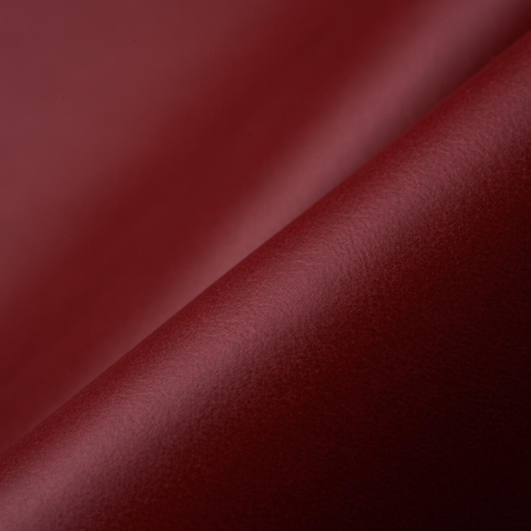 Haute House Fabric - Phantom Merlot - Leather Upholstery Fabric #5260