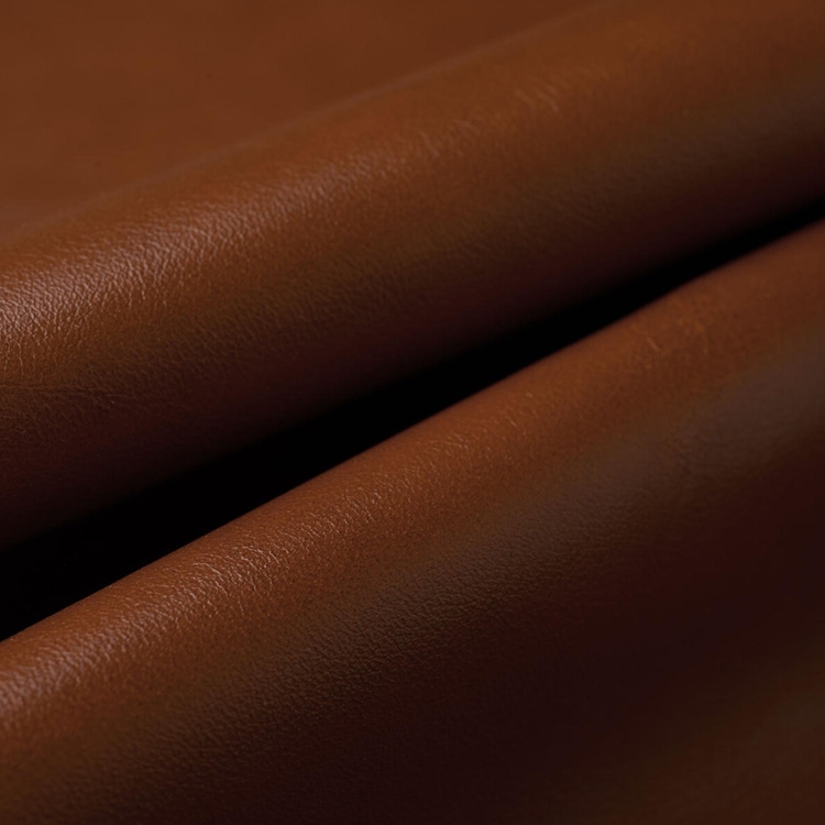 Haute House Fabric - Mozart Caramel - Leather Upholstery Fabric #5364