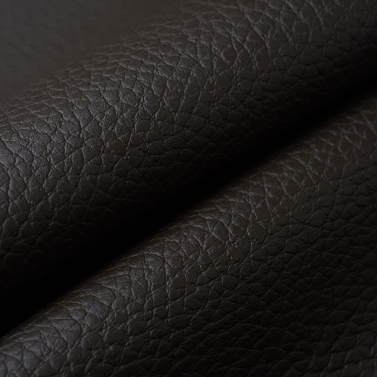 Galaxy Ebony - Black Leather Upholstery Fabric - www.HauteHouseFabric.com